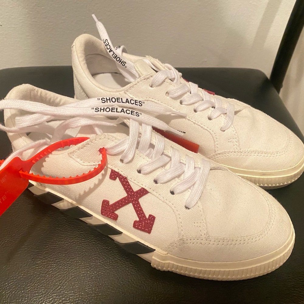 Off white sneakers